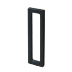 Maniglia Rettangolare per Vetri con Biadesivo modello Unico mm.140x48x8h pz.1varie finiture Proal